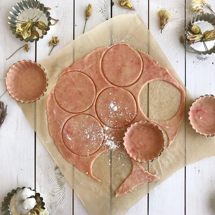 Тарталетки с грейпфрутовым курдом