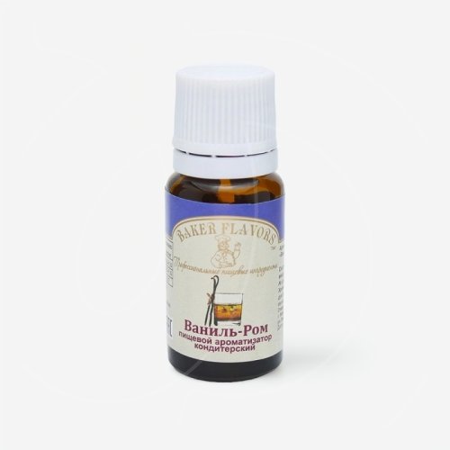 Ароматизатор пищевой Baker Flavors "Ваниль-Ром" 10 мл 