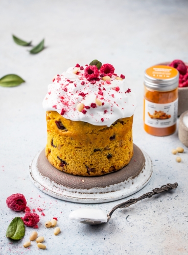 Веганский пасхальный кекс