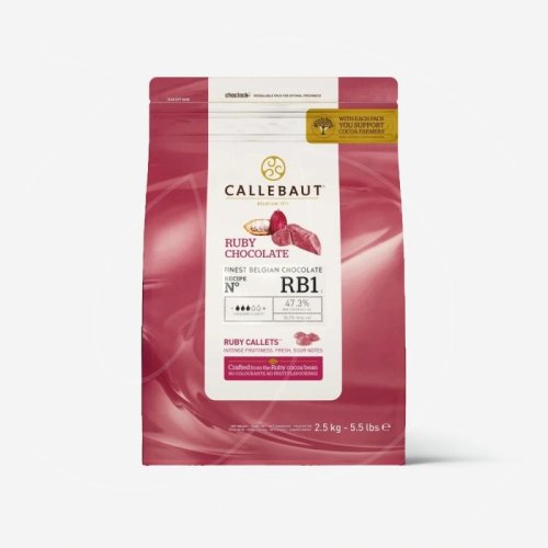 Шоколад RUBY CALLEBAUT 47,3% 2,5 кг CHR-R35RB1-E4-U70