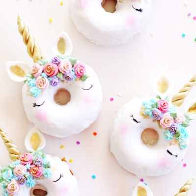 Пончики “Радужный единорог”