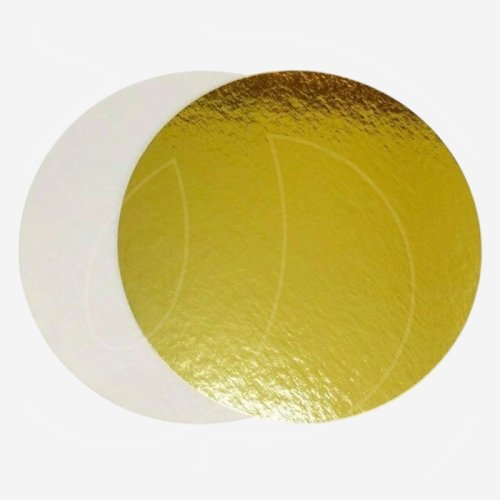 Подложка под торт Золото/Белая 3,2 мм 34 см 