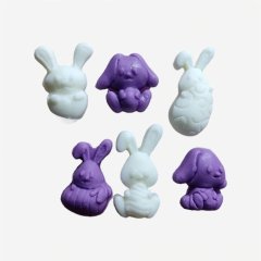 Молд силиконовый 3D "Зайки мини" 1422