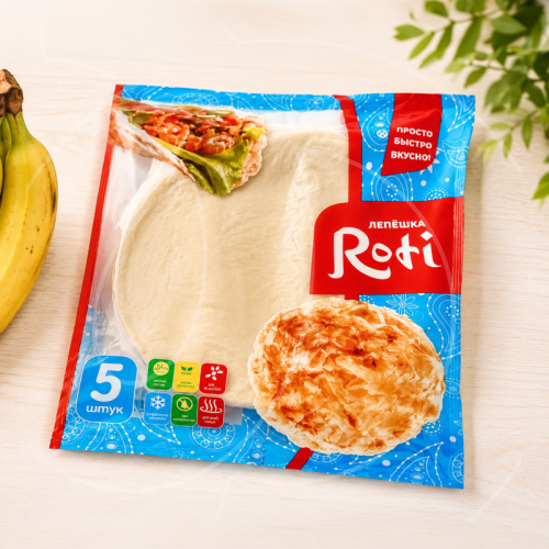 Лепешка роти Roti "Классическая" 450 г 