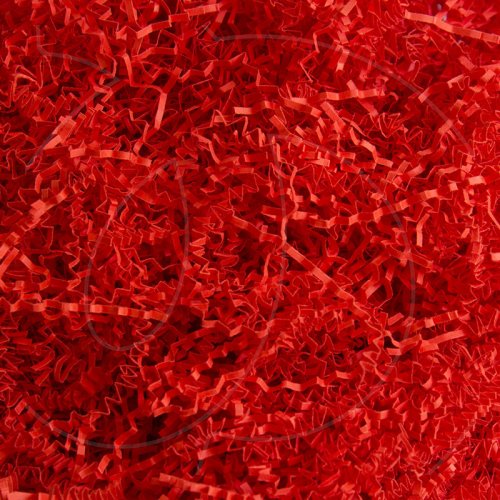 Бумажный наполнитель для упаковки Красный 2 мм 50 г 2984390