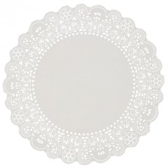 Салфетка под торт ажурная 24 см 250 шт AS240