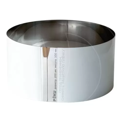 Форма металлическая для выпечки Кольцо PEKU H10 D20 см К/10/20	