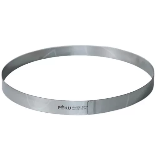 Форма металлическая для выпечки Кольцо PEKU H2 D22 см К/2/22