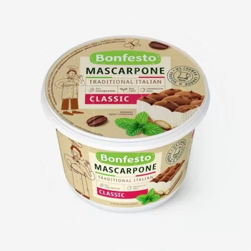 Сыр маскарпоне Bonfesto 78% 500 г без скидки